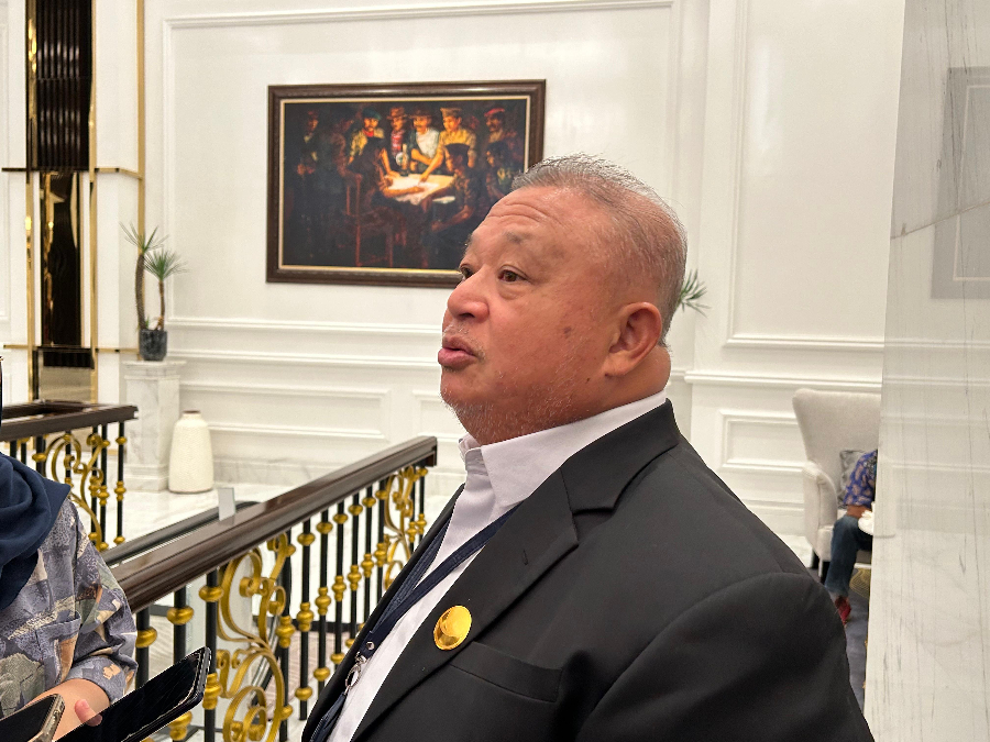 Sekretaris Jenderal Partai NasDem Hermawi Taslim. (BeritaNasional.com/Lydia Fransisca)