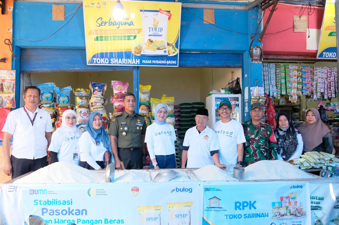 Pastikan Program Banpang dan SPHP di Makassar berjalan Optimal. (Foto/Bulog)