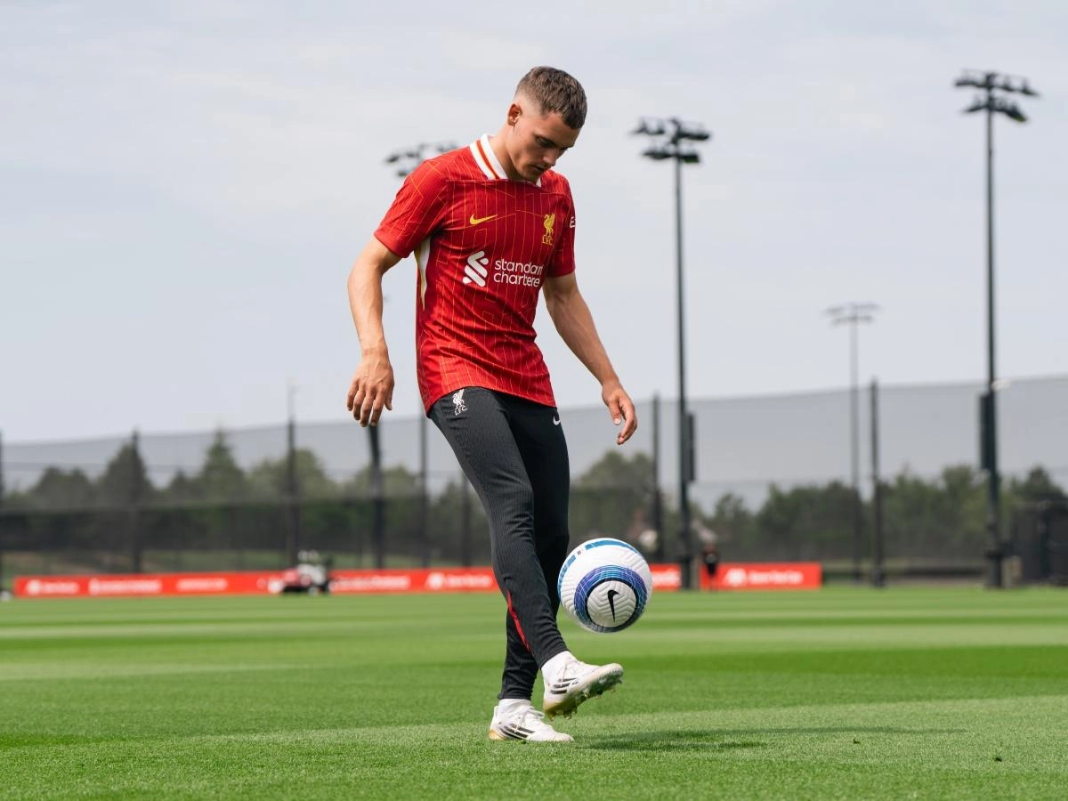 Pemain anyar Liverpool Florian Wirtz. (Foto/liverpoolfc.com)
