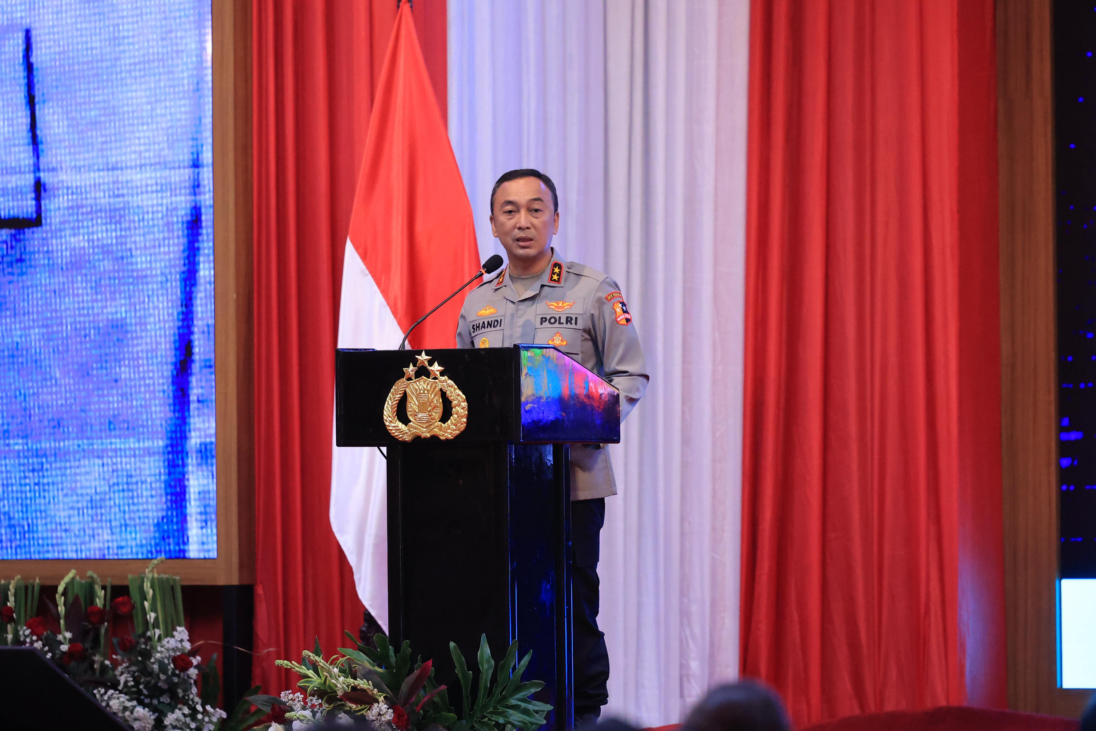 Kadiv Humas Polri, Irjen Pol Sandi Nugroho (BeritaNasional/Bachtiarudin)