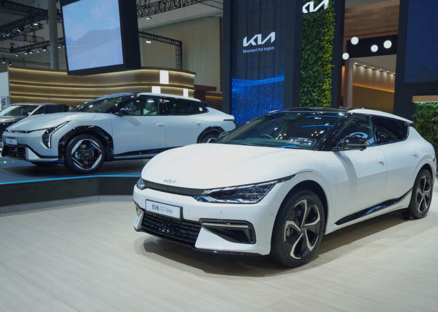 Kia EV9 dan EV6 GT-Line meriahkan GIIAS 2025. (Foto/doc. KIA)