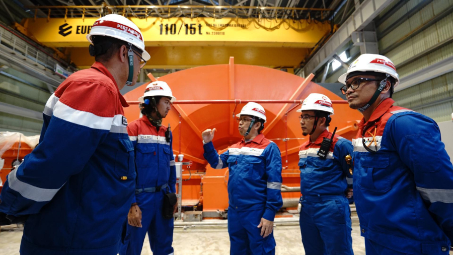 PLTP Lumut Balai Unit 2 resmi beroperasi, PGE tambah 55 MW menuju target 1 GW energi panas bumi. (Foto/doc. PGE)