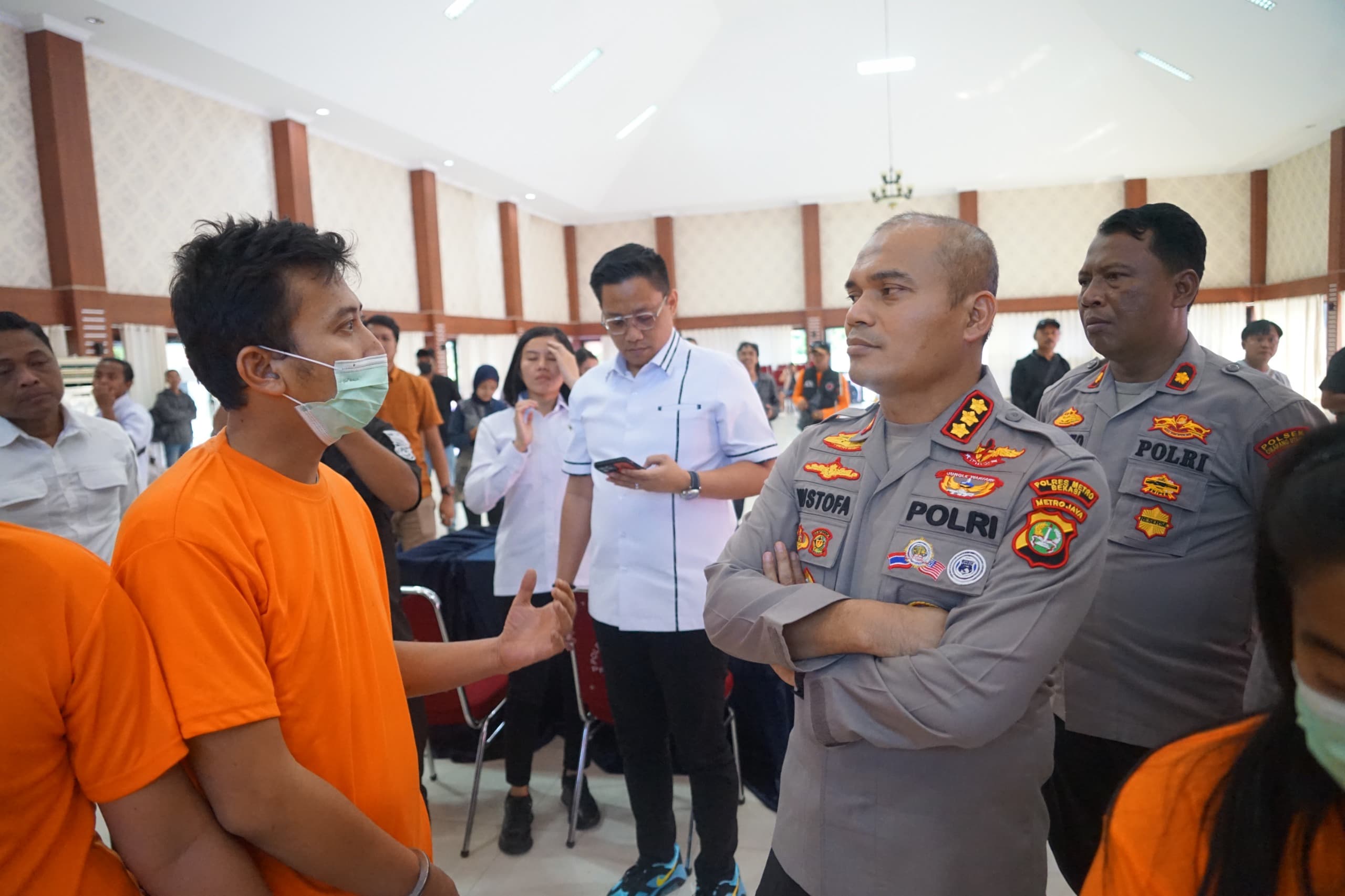 Polisi Bongkar Penipuan Modus Lowongan Kerja di Bekasi. (Foto/istimewa)