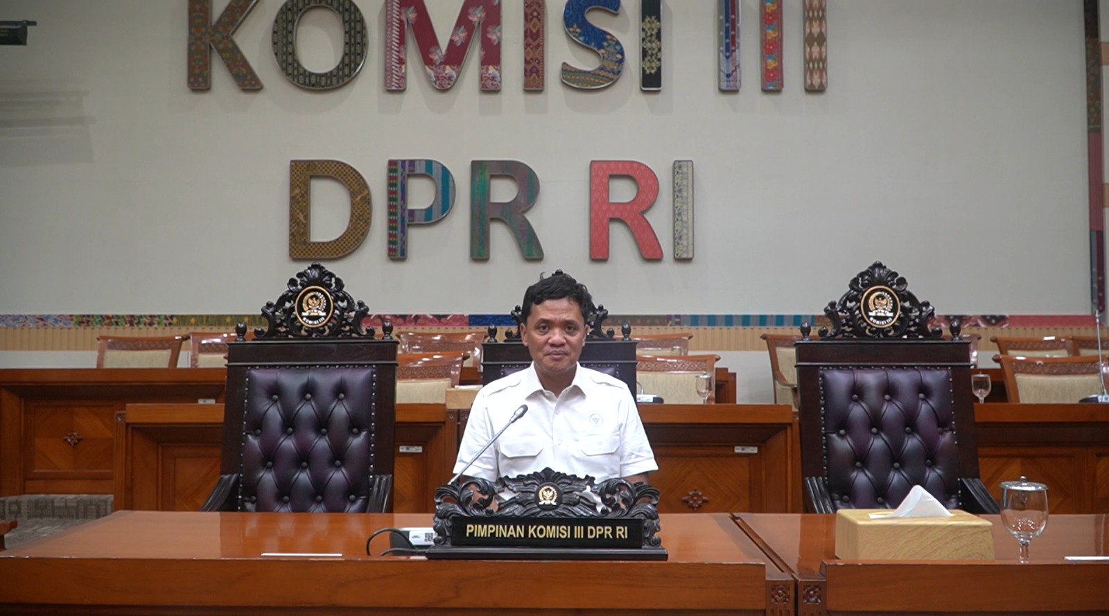 Ketua Komisi III DPR Habiburrahman. (BeritaNasional/istimewa)