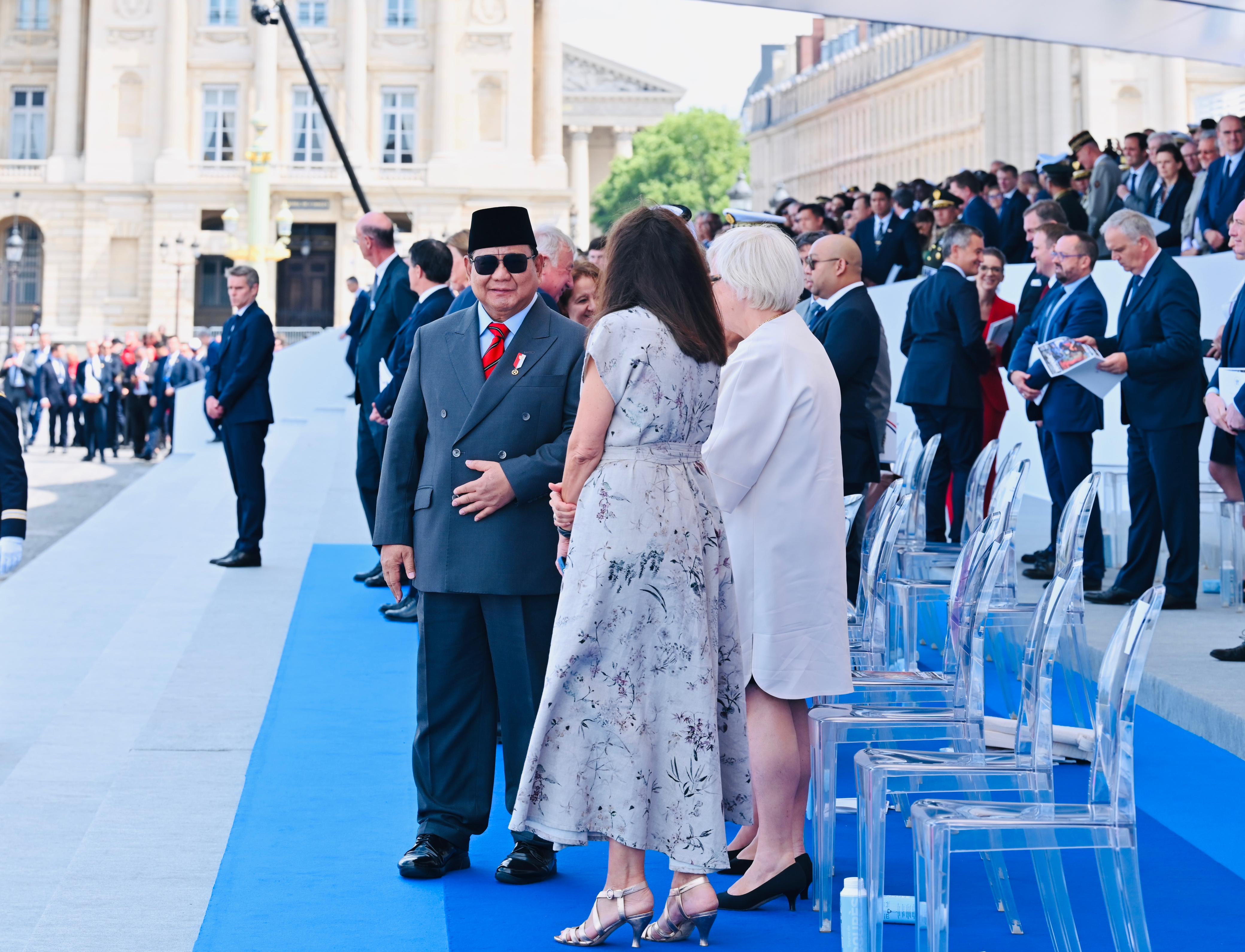 Presiden Prabowo Jadi Tamu Kehormatan Bastille Day. (Foto/BPMI)
