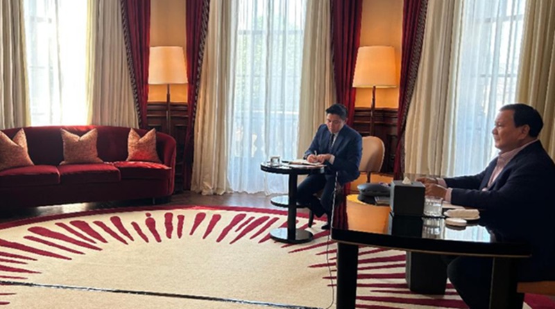 Prabowo pimpin rapat terbatas (Foto/PBMI)