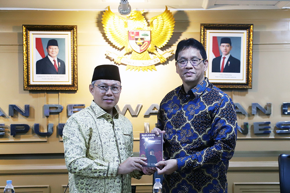 Rapat Dengar Pendapat Komite IV DPD RI bersama Lembaga Penjamin Simpanan (LPS). (BeritaNasional/Elvis Sendouw)