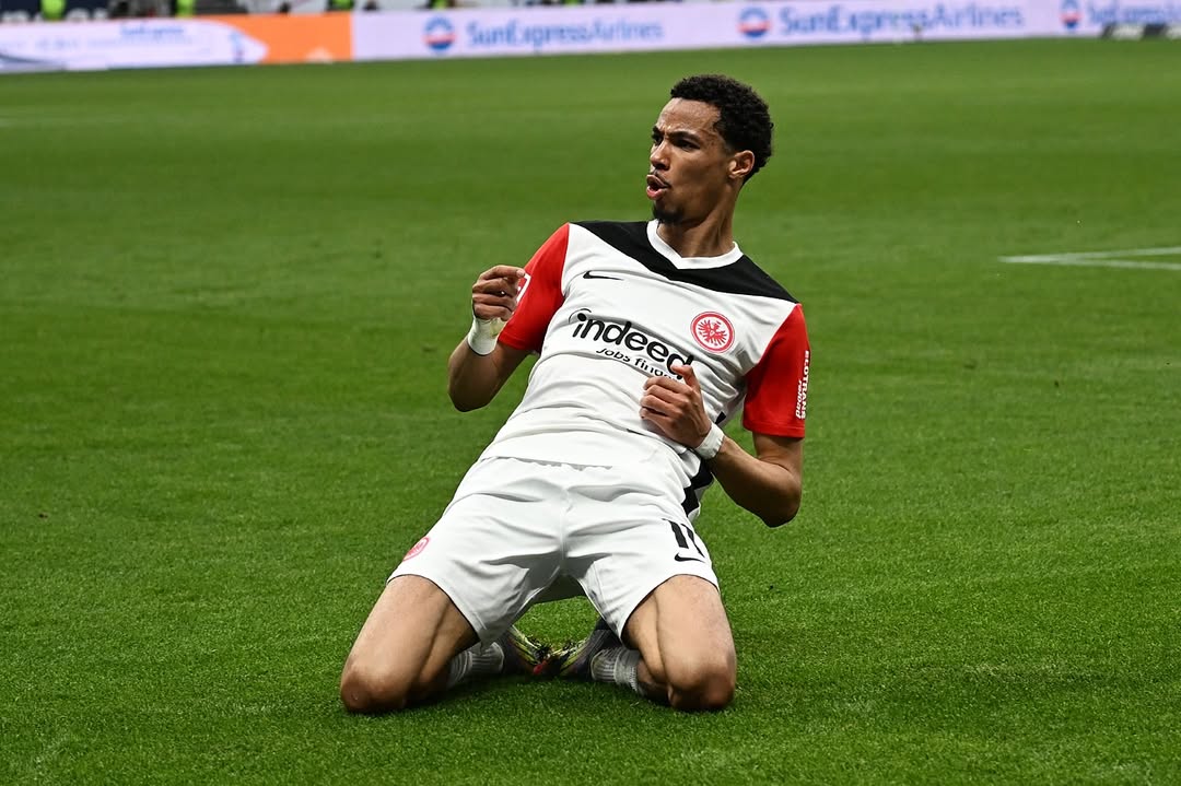 Bomber Frankfurt Hugo Ekitike. (Foto/Instagram)