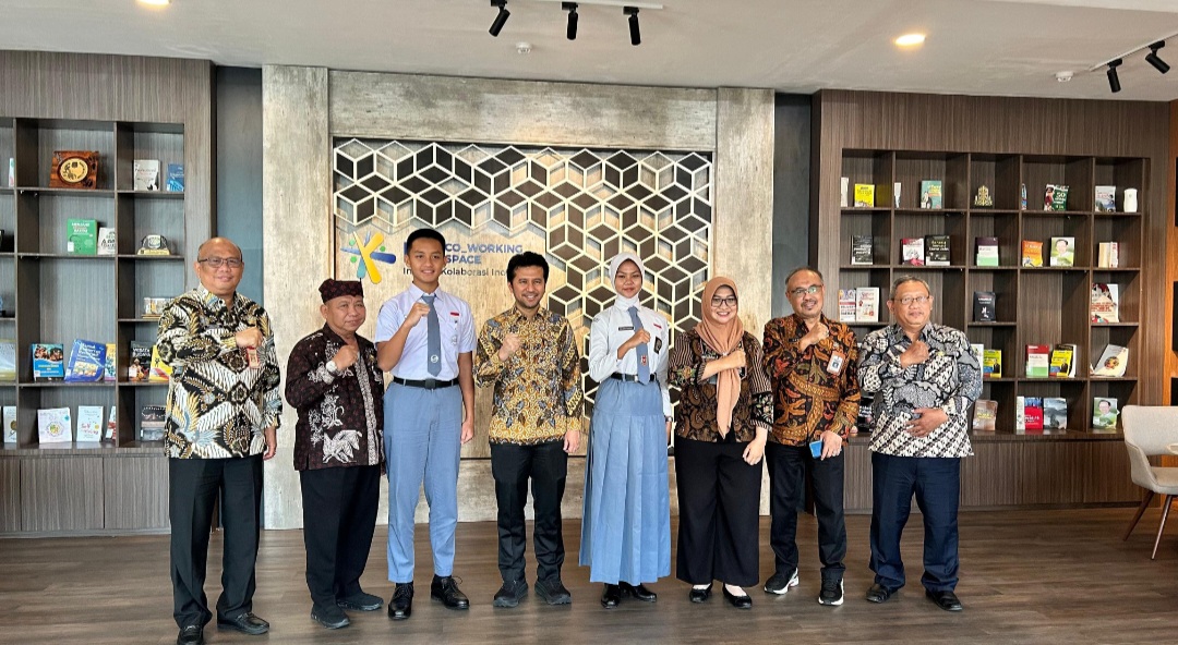SMA Al Hikmah Surabaya audiensi dengan Wagub Jatim Emil Dardak. (BeritaNasional/istimewa)