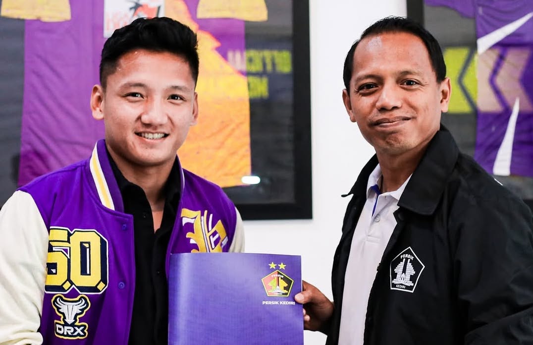 Syahrian Abimanyu resmi berlabuh ke Persik. (Foto/Persik)