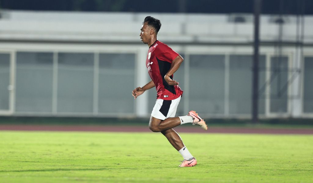 Pemain Persib Bandung Robi Darwis yang sedang memperkuat Timnas U-23 Indonesia. (Foto/PSSI)