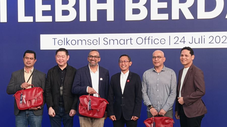 Telkomsel dorong transformasi digital Indonesia di era 5G lewat kampanye #PastiAdaSolusi “Jadi Lebih Berdampak”. (BeritaNasional/Iman)