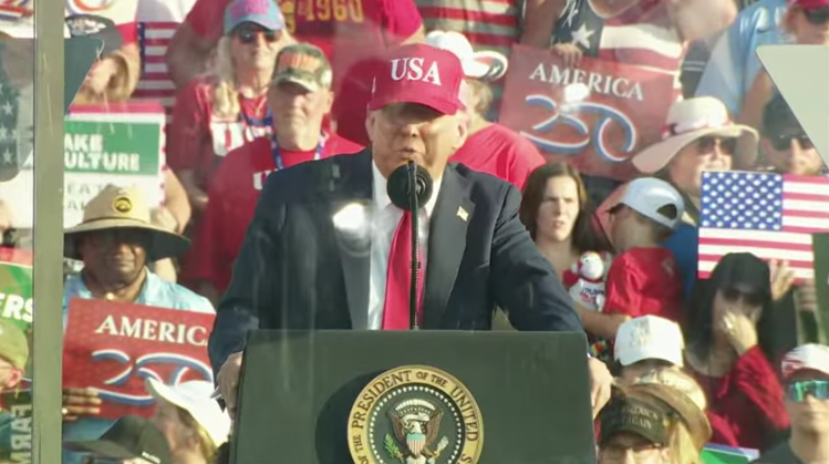 Presiden AS Donald Trump (Foto/tangkapan layar)