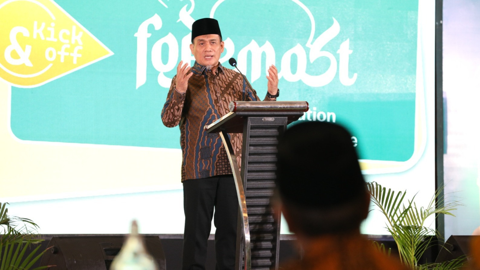 Wamenag Romo Muhammad Syafi'i. (Foto/Bimas Islam)
