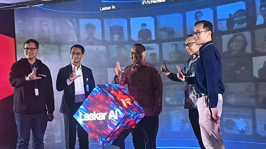 Lintasarta luluskan talenta AI di program Laskar AI. (BeritaNasional/Iman)