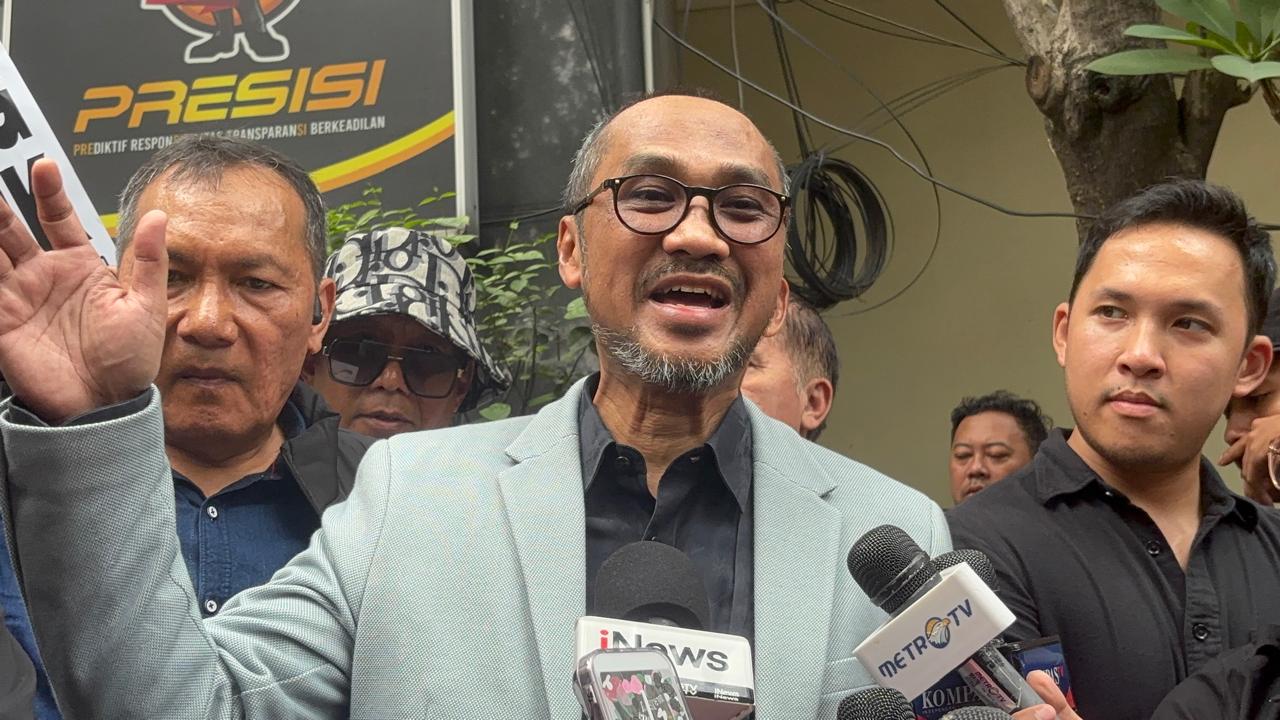 Abraham Samad Hadiri Pemeriksaan. (BeritaNasional/Bachtiar)