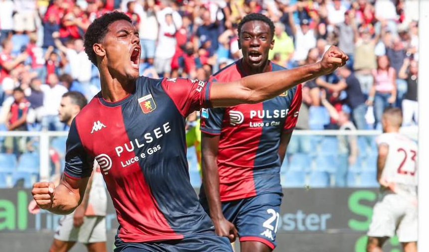 Rekrutan anyar AC Milan di lini pertahanan, Koni De Winter dari Genoa. (Foto/doc. Genoa)