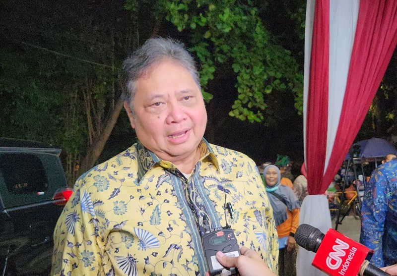 Menko Bidang Perekonomian Airlangga Hartarto (Beritanasional/Panji)