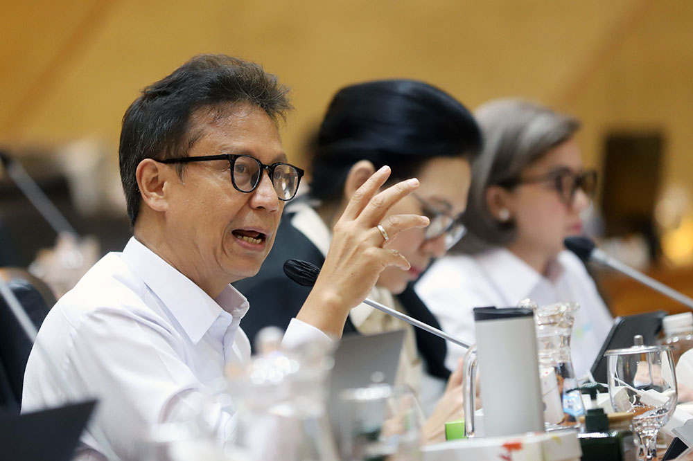 Begini Beda Pendidikan Dokter Spesialis di Indonesia dengan Negara Lain Menteri Kesehatan Budi Gunadi Sadikin (Beritanasional/Elvis)