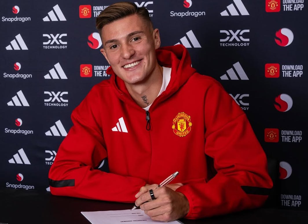 Kata-kata Benjamin Sesko Usai Bergabung dengan Manchester United Benjamin Sesko resmi bergabung dengan Manchester United. (Foto/instagram Benjamin Sesko)