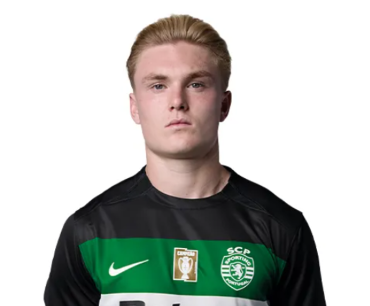Cedera Delap Bikin Chelsea Ubah Rencana, Incar Conrad Harder Striker muda Sporting CP, Conrad Harder. (Foto/doc. Sporting)