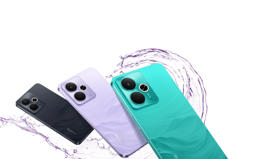 Ilustrasi smartphone realme Number Series. (Foto/doc. realme)