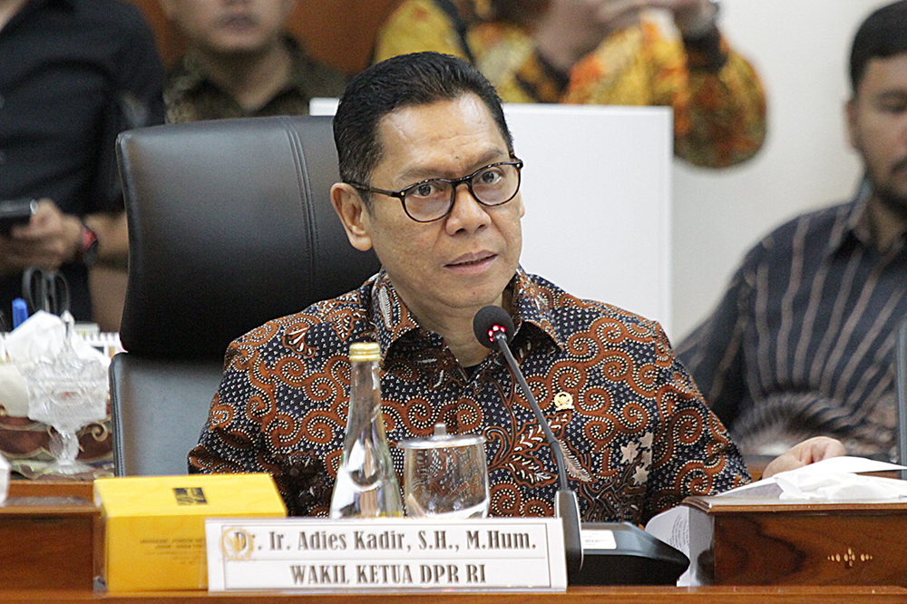 Wakil Ketua DPR RI Adies Kadir (Beritanasional/Elvis)