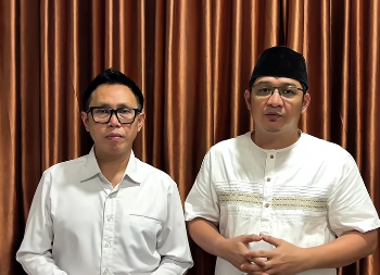 Eko Hendro Purnomo alias Eko Patrio (kiri) meminta maaf dalam sebuah rekaman video. (Foto/Istimewa)