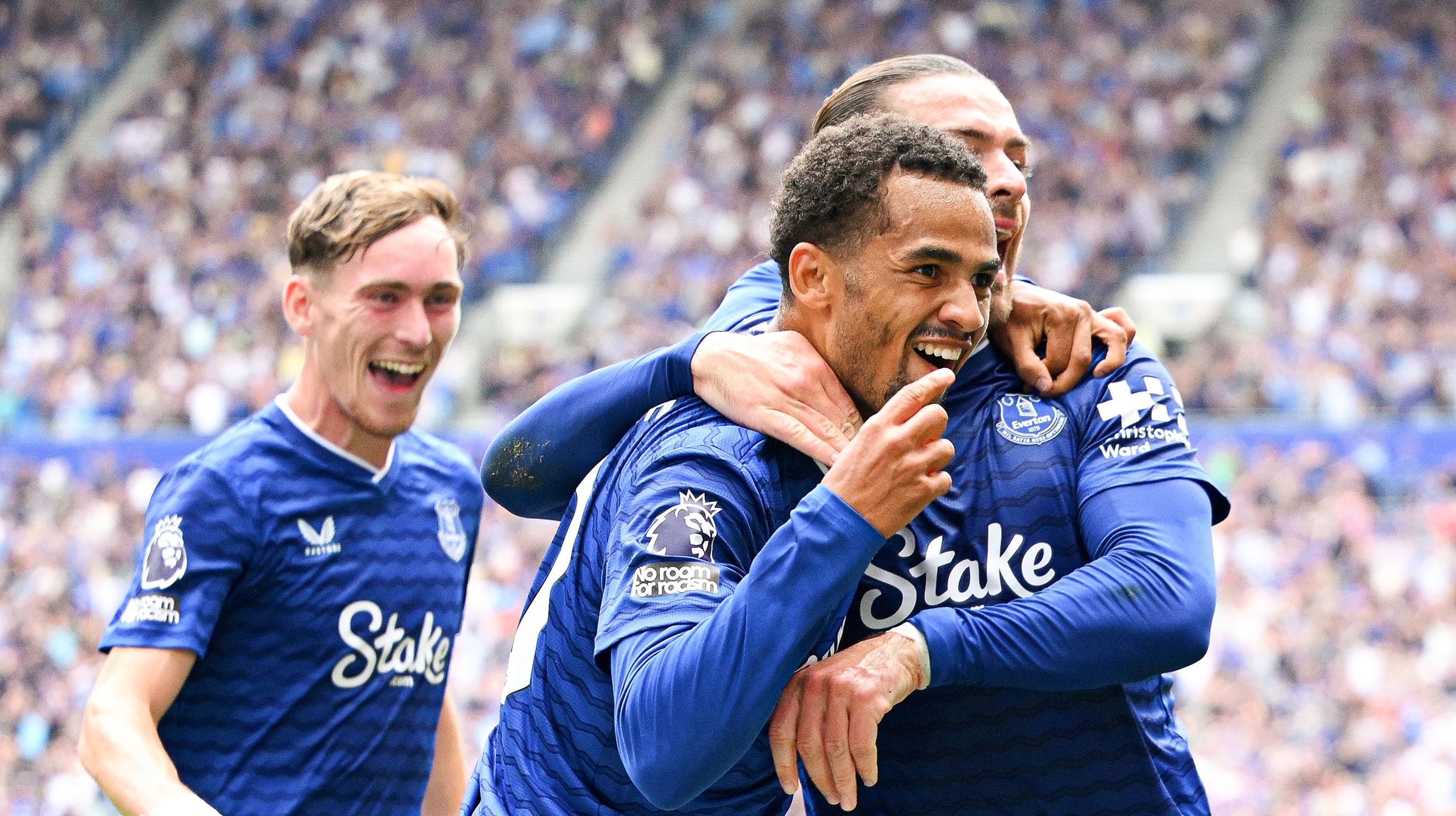 Tim Everton saat berlaga di Premier League. (Foto/Premier League)