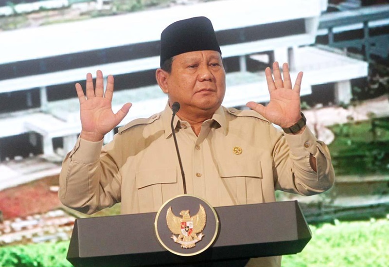 Presiden Prabowo Subianto (Beritanasional/Oke Atmadja)