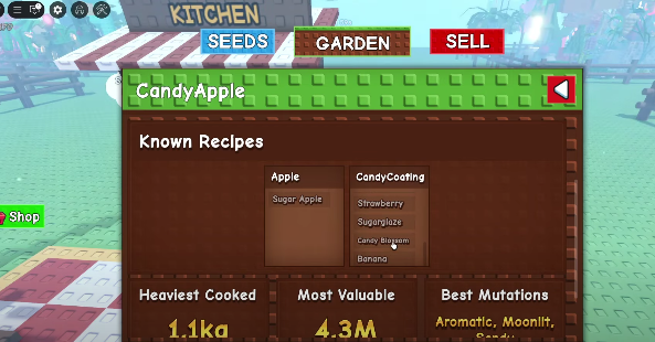 Ini Rahasia Resep Candy Apple Grow a Garden Terlengkap Ilustrasi resep Candy Apple Grow a Garden. (Foto/YouTube)