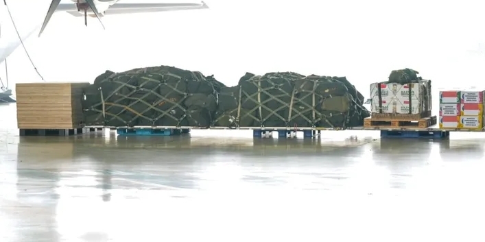 800 ton bantuan ke Palestina. (Foto/ist)