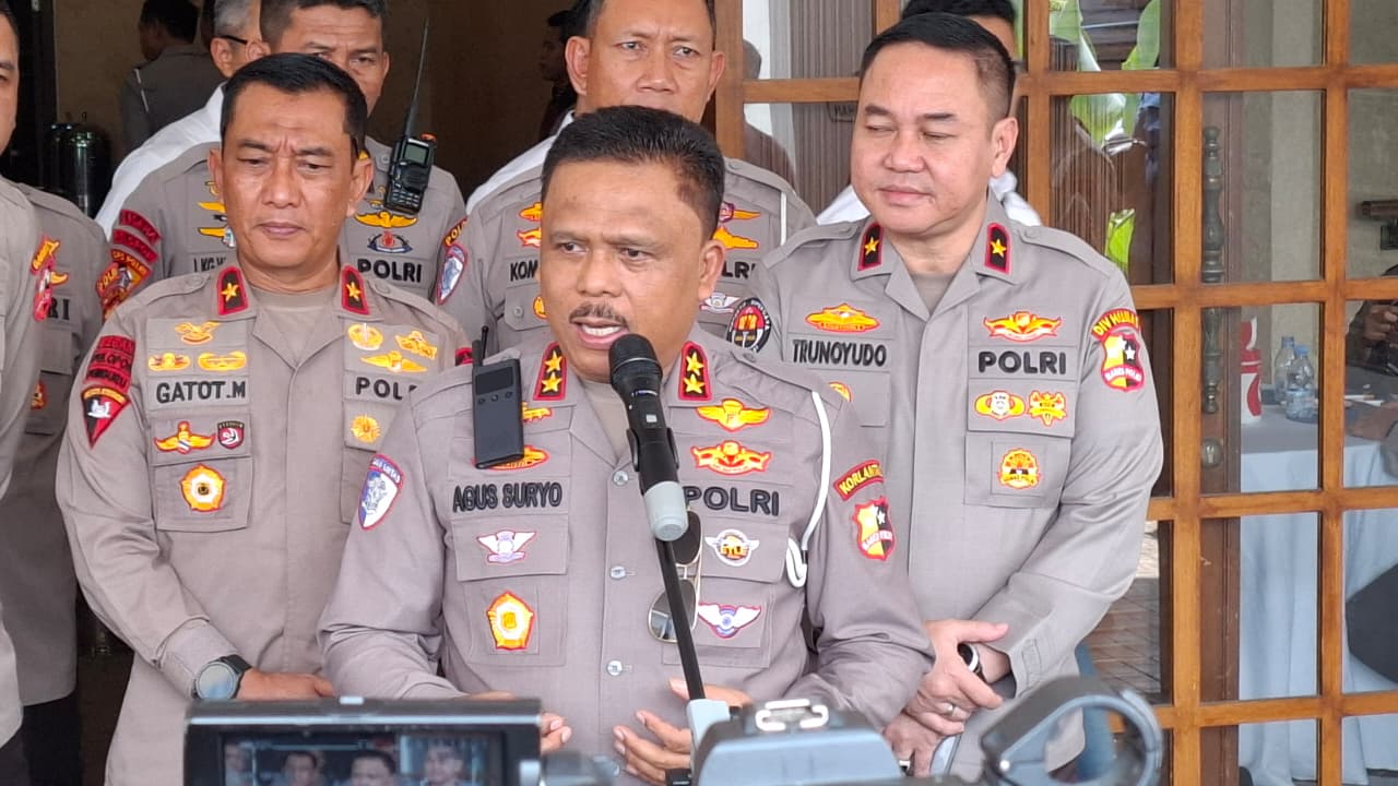 Kakorlantas Polri Irjen Pol Agus Suryonugroho. (BeritaNasional/Bachtiarudin Alam)