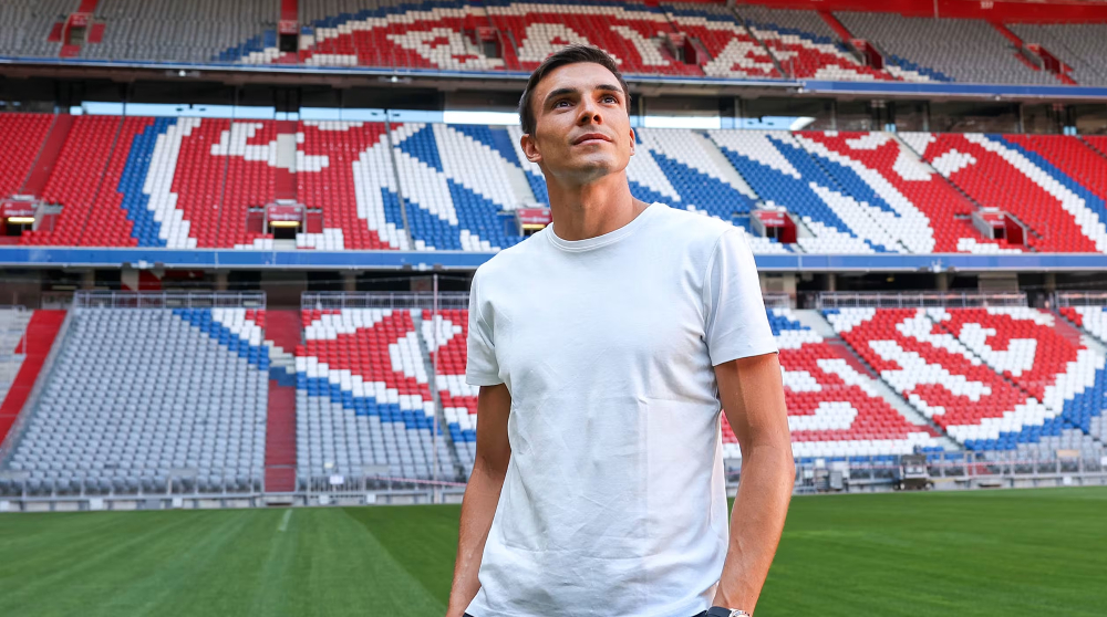 Pesepak bola Joao Palhinha. (Foto/fcbayern.com)