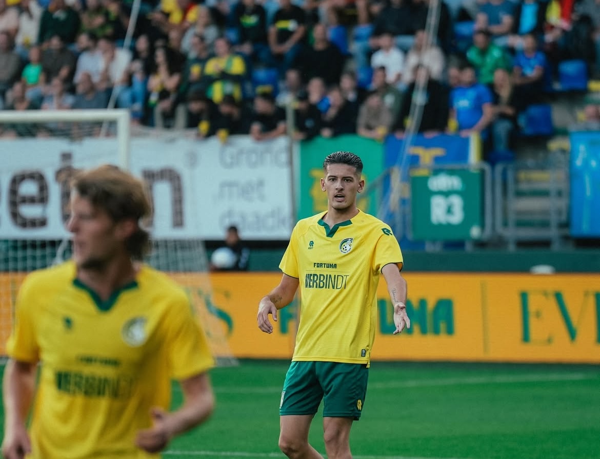 Justin Hubner Jalani Debut Bersama Fortuna Sittard saat Lawan Bayer Leverkusen. (Foto/instagram Fortuna)