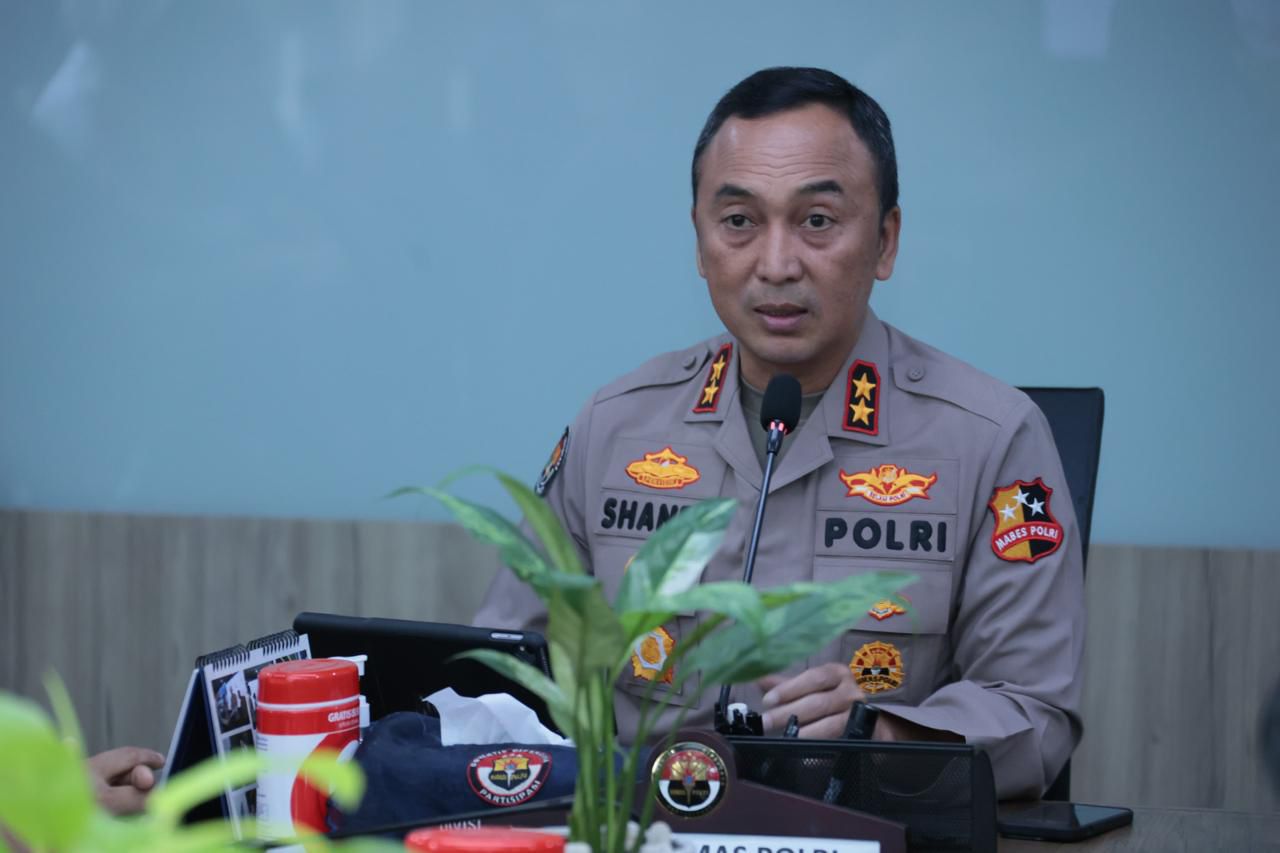 Polri Pastikan Penanganan Aksi Anarkis Sesuai Aturan dan Terukur Kadiv Humas Polri Irjen. Pol. Sandi Nugroho. (Foto/istimewa)