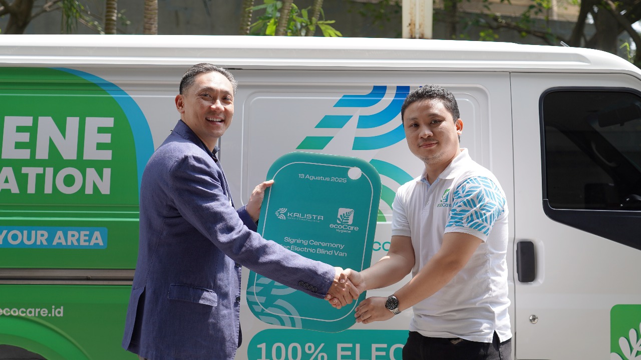 Kalista menjalin kerja sama dengan ecoCare sebagai perusahaan penyedia solusi kebersihan dan sanitasi. (Foto/Dok Kalista)