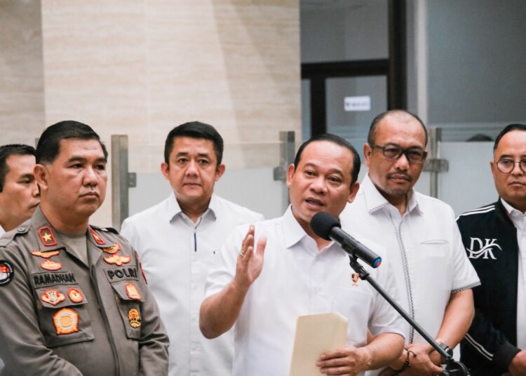 Kapolda Metro Jaya Irjen Pol Asep Edi Suheri saat memberikan keterangan pers. (Foto/Dok Polri)