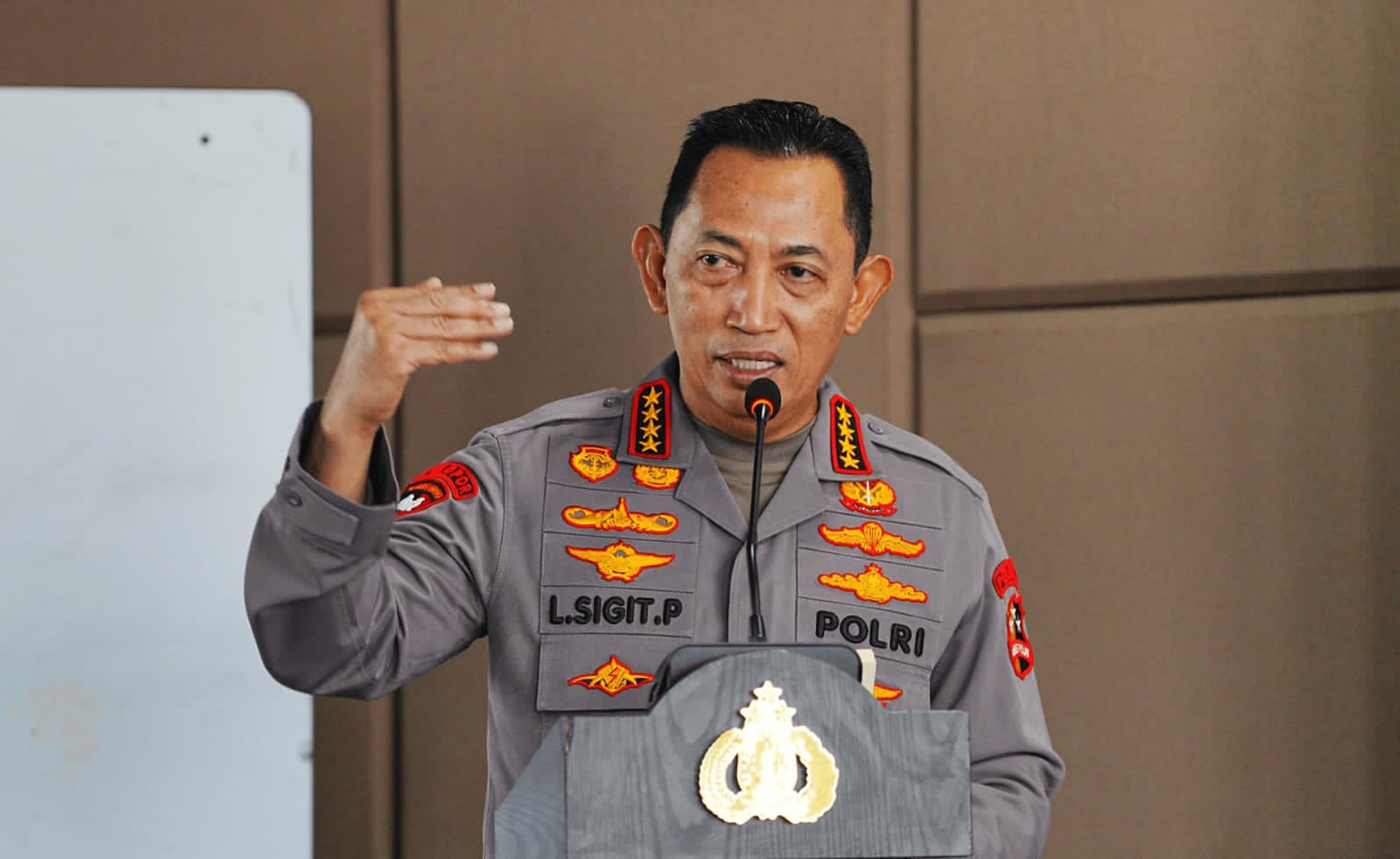 Kapolri Jendral Listyo Sigit Prabowo. (Foto/Humas Polri)