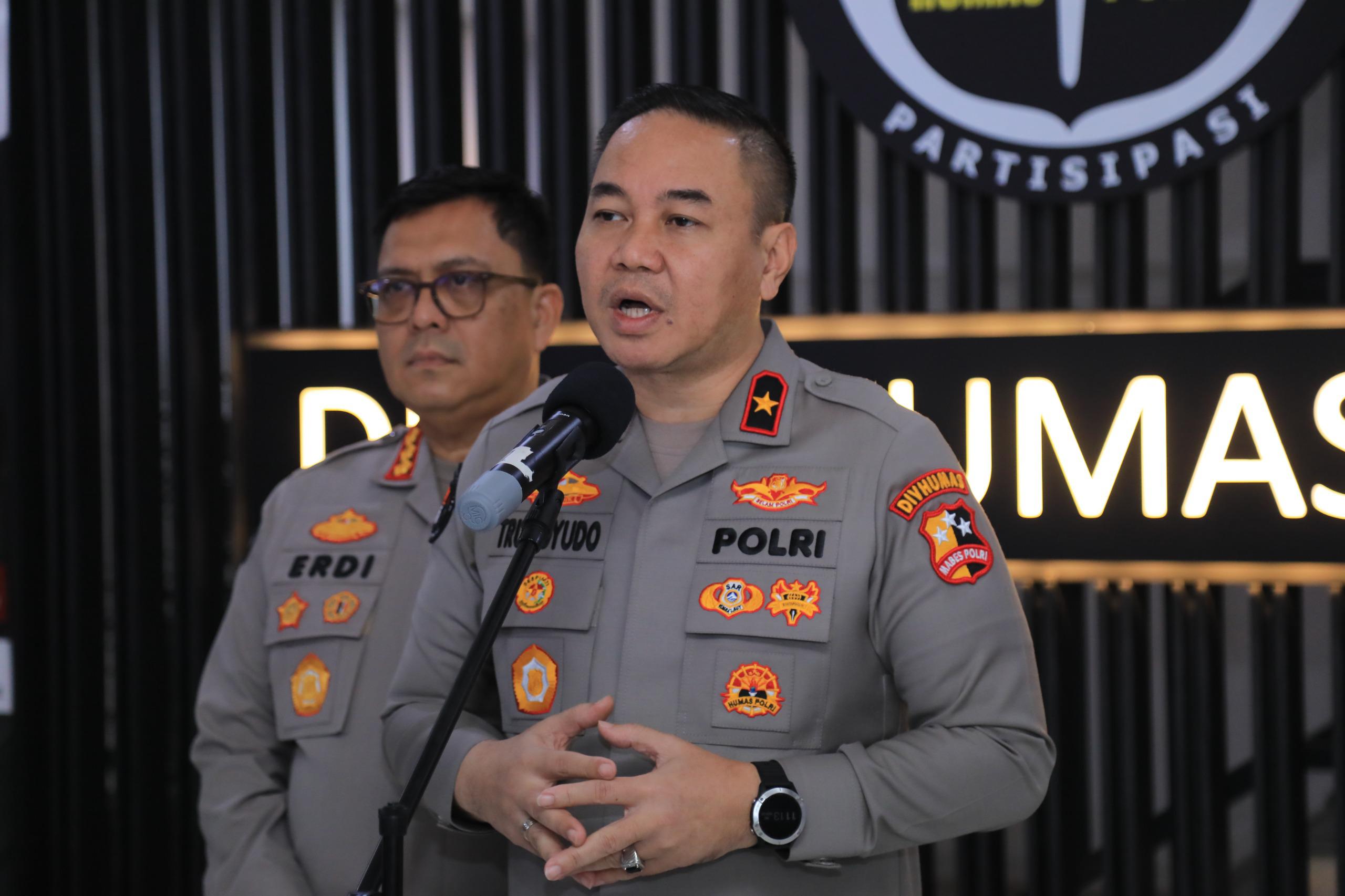 Karo Penmas Humas Polri Brigjen Trunoyudo Wisnu Andiko (BeritaNasional/Humas Mabes Polri)