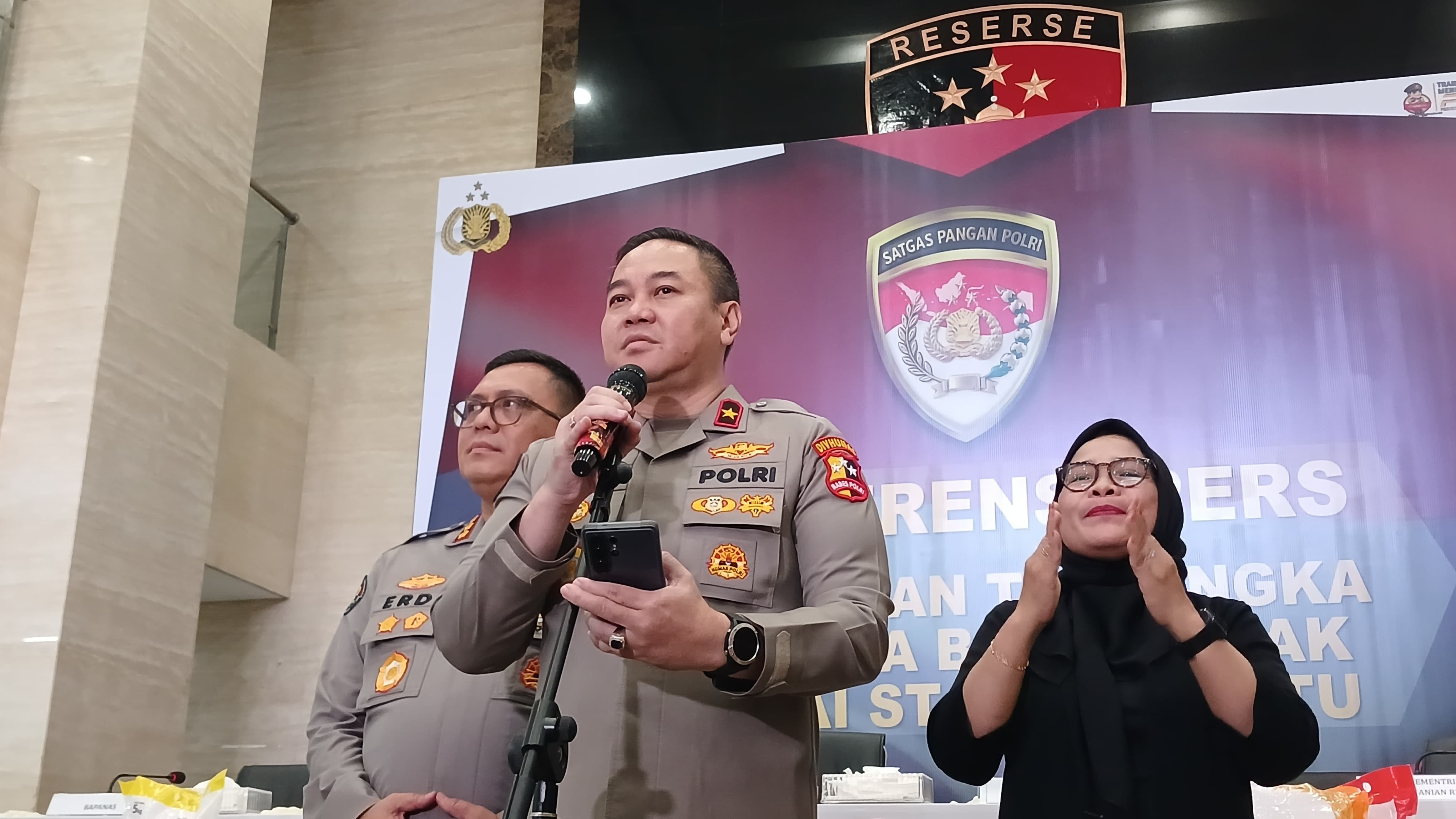 Karopenmas Divisi Humas Polri, Brigjen Pol Trunoyudo. (BeritaNasional/Bachtiar)