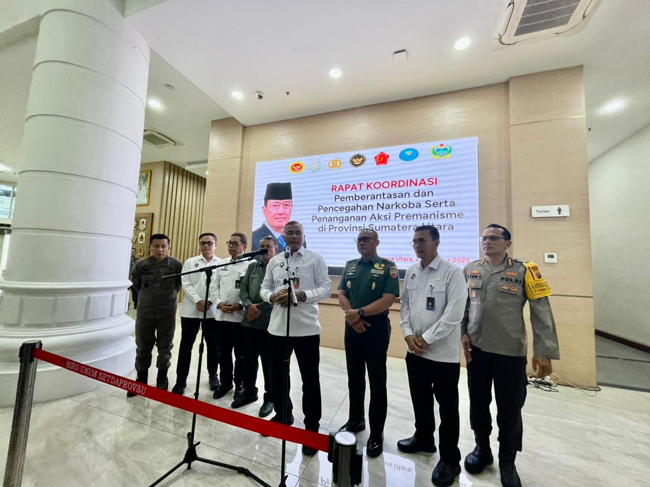 Rakor di Sumut, Kemenko Polkam Soroti Ormas Premanisme dan Kasus Narkoba. (Foto/Kemenko Polkam)
