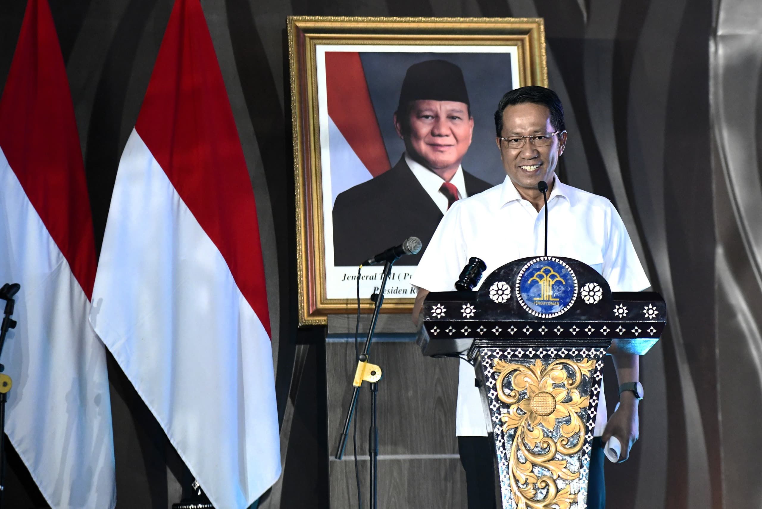 Menteri Hukum Supratman Andi Agtas (BeritaNasional/dok Kumham)