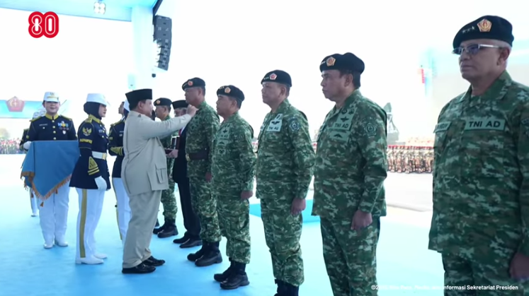 Penunjukan Jenderal Tandyo Budi Revita sebagai Wakil Panglima TNI. (Foto/tangkapan layar)