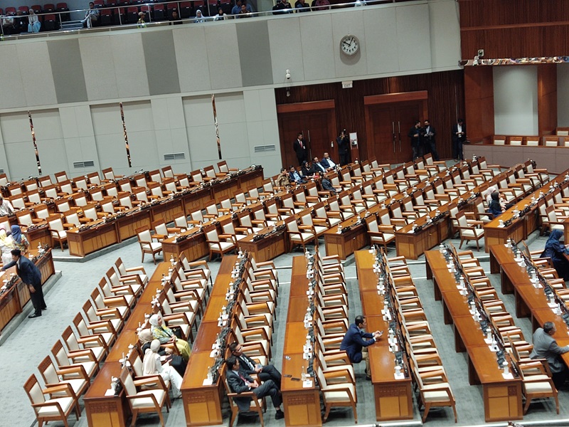 Komisi XIII DPR RI Gandeng VISI dan AKSI dalam Tim Perumus RUU Hak Cipta Ilustrasi gedung DPR RI (Beritanasional/Ahda)