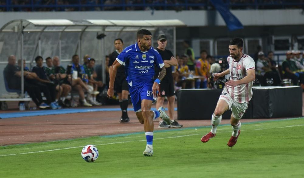 Laga Persib Bandung vs Western Sydney Wanderers. (Foto/persib.co.id)