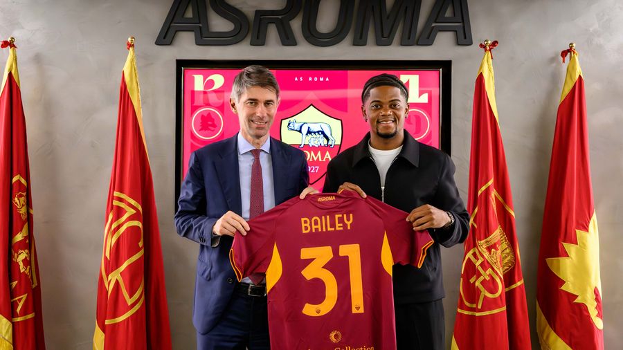 Leon Bailey. (Foto/asroma.com)