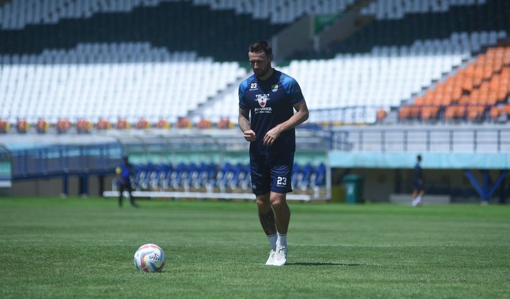 Gelandan Persib Bandung Marc Klok. (Foto/persib.co.id)