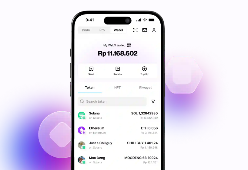 Web3 wallet PINTU. (Foto/doc. PINTU)
