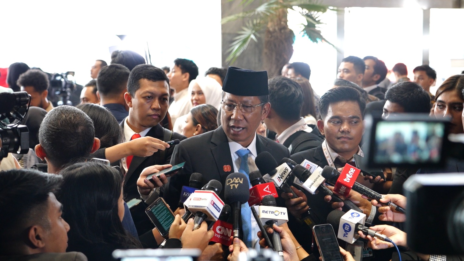 Menkum Supratman Andi Agtas. (BeritaNasional/Bachtiarudin Alam)